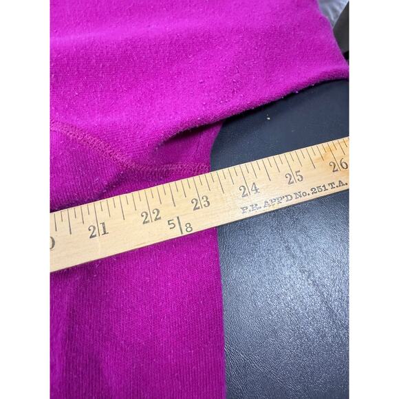 Vintage 1983 Strawberry Spring Music Festival Sweatshirt Magenta USA Made XL - Picture 4 of 5